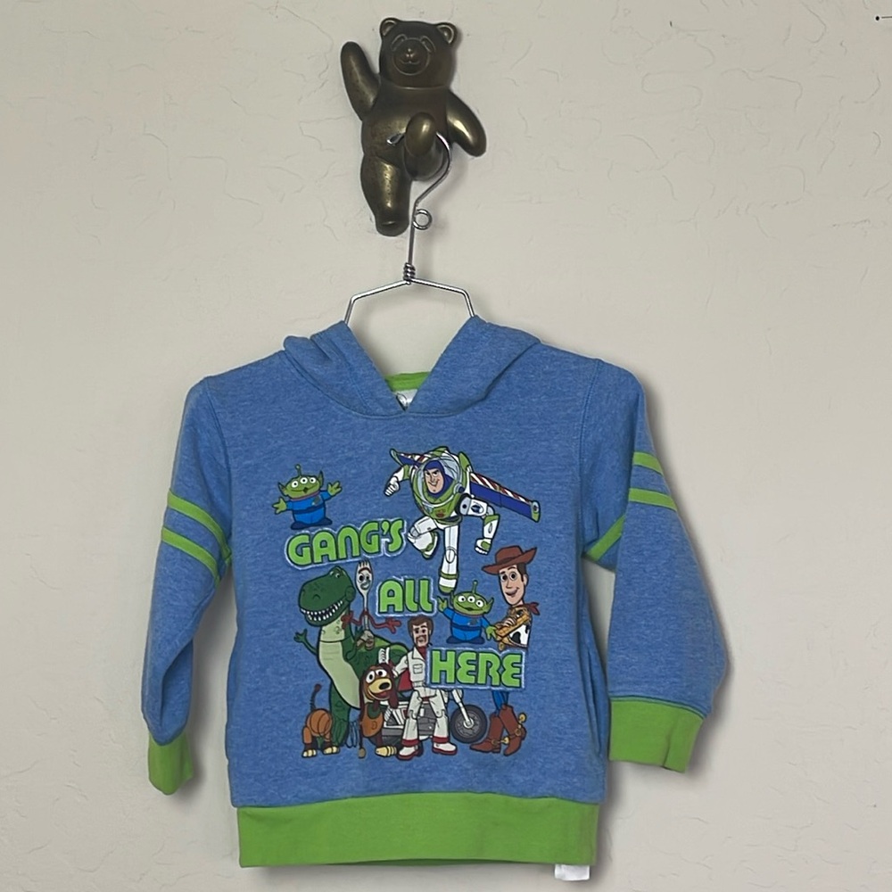 5 for $25🌈 Disney store Toy Story hoodie kids size 3